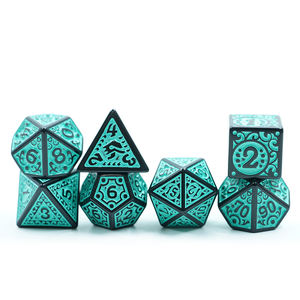 7 шт./набор, многоцветные акриловые кости - Product Image 2