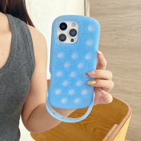 Coques de téléphone TPU tendance et amusantes avec paillettes, compatibles avec iPhone 17 Pro Max, iPhone 16 et iPhone 14/13/15 Pro