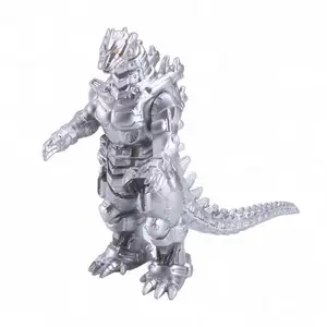 Mecha Godzill Spielzeug Godzill Actionfigur gewalttätiges Monster geteilt bewegliches männliches Spielzeug PVC Unisex Fleck Großhandel 17 cm König Thanos