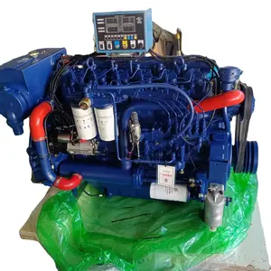 Motor diésel marino de 4 tiempos para barco 4 cilindros 6 cilindros