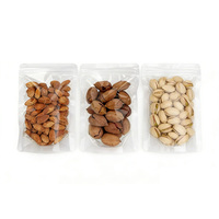 Sacs Ziplock personnalisés pour l'emballage alimentaire, pochettes verticales personnalisées de qualité alimentaire, emballage de pochettes verticales transparentes avec fermeture éclair