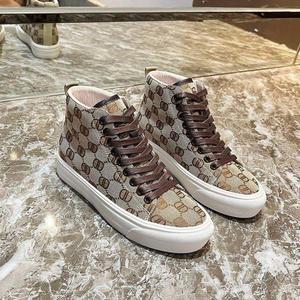 Vente en gros directe usine : Baskets de créateur à lacets pour hommes, baskets décontractées en toile pour femmes, chaussures de marche montantes de créateur - Product Image 5