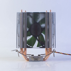 Refroidisseur de processeur Lanshuo 92x92x25mm, 4 caloducs, ventilateur LED bleu pour processeur - Product Image 3