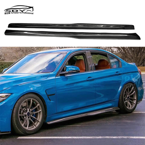 Jupes Latérales en Fibre de Carbone de Haute Qualité Style PSM pour BMW Série 3 F30 <span class=keywords><strong>M3</strong></span> <span class=keywords><strong>F80</strong></span> - Product Image 2