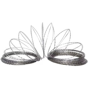 Alambre de Púas Galvanizado en Rollo, Cerca de Seguridad, Barrera Anti-Escalada y Anti-Robo, Protección Perimetral - Product Image 1