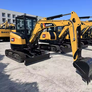Sany รถแบคโฮขนาดเล็ก SY35U รถตักตีนตะขาบ1-2m ³ ความจุถังขนาดเล็กสำหรับฟาร์มใช้ในบ้านที่แคบ - Product Image 5