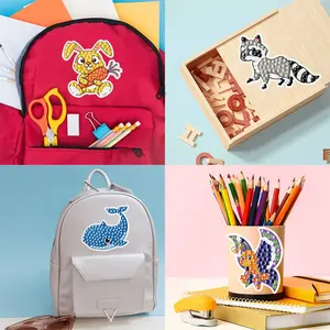 Article <span class=keywords><strong>de</strong></span> vente chaud bâton au hasard n'importe où chatoyant solide diamant <span class=keywords><strong>peinture</strong></span> autocollant pour les enfants - Product Image 5