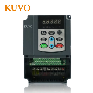 KUVO 230V อินพุตเฟสเดียว เอาต์พุตสามเฟส VFD 1.5 กิโลวัตต์ 2 แรงม้า ตัวแปลงควบคุมความเร็วรอบมอเตอร์แบบปรับความถี่ได้ - Product Image 4