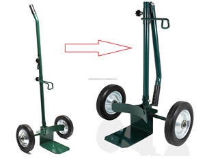 Chariot <span class=keywords><strong>à</strong></span> roulettes en métal robuste pour plantes, déplaceur de pots de fleurs pour jardin et maison, vente en gros - Product Image 3
