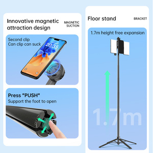 Xách tay Selfie Stick nối dài <span class=keywords><strong>Tripod</strong></span> đứng có thể điều chỉnh bluetooth không dây Monopod người giữ điện thoại cho du lịch vlogging - Product Image 4