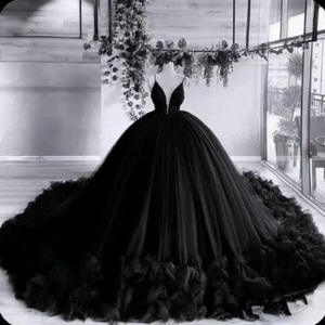 Abito da ballo <span class=keywords><strong>in</strong></span> stile Super fata abito da <span class=keywords><strong>sposa</strong></span> nuovo stile con gonna a sbuffo floreale Sexy lungo fino al pavimento per le spose a tema foresta - Product Image 4