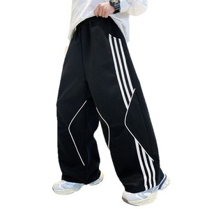 <span class=keywords><strong>Pantaloni</strong></span> Sportivi Autunno/Primavera per Ragazzi 2025 Nuova Collezione Taglie Grandi Larghi <span class=keywords><strong>Pantaloni</strong></span> Dritti Sportivi con Rivestimento in PU e Stampa Digitale - Product Image 5