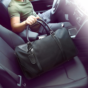 Leichte Vintage <span class=keywords><strong>Oxford</strong></span>-Reisetasche mit großer Kapazität für Geschäfts reisen Kurzstrecken mit Reiß verschluss im Schuh fach - Product Image 3
