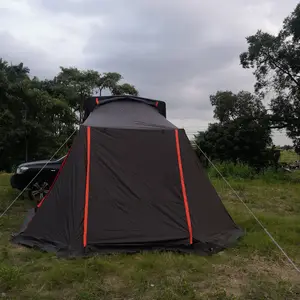 Auto-Dachzelt für draußen faltbare anschluss tische Überdachung in Autogröße Zelt Camping Dachzelt Suv Van Markise-Zelt