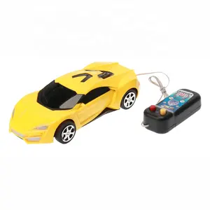 Low Price Promotion Plastic Toy Car Back and Front Movement Wire Control Toy Car