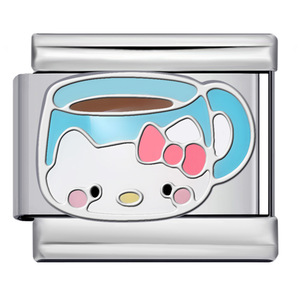 Cute Cartoon Character Series Stainless Steel Modular Bracelet Links For DIY Jewelry Making Mixed Shapes Plated Finish - Product Image 2