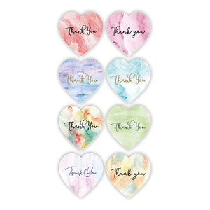 1 \" ผู้ค้าส่งพิมพ์ฉลากบรรจุภัณฑ์ต่อม้วน500ขอบคุณที่สนับสนุนสติกเกอร์ปิดผนึกธุรกิจขนาดเล็กผู้ผลิตที่เป็นมิตร - Product Image 2