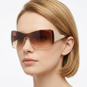 Gafas de Sol Metálicas Punk con Protección UV400, Última Moda RTS 2026 para Hombre y Mujer, Montura Completa, Lentes de PC Duraderas, Tendencia - Product Image 4