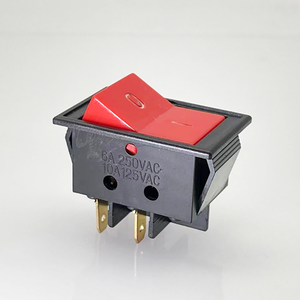 Interruptor para máquina rectificadora 6A 250VAC 10A 125VAC, botón de reinicio manual de 4 pines para taladro de banco - Product Image 1