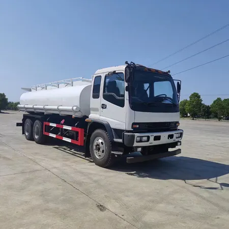 ISUZU 16000 liter Road Transport Cooking Edible Oil SS 304 Tanker Truck