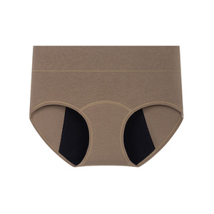 Braguitas menstruales de <span class=keywords><strong>bikini</strong></span> para mujer, de talle medio, de 3 capas, a prueba de fugas, absorbentes, de algodón puro, transpirables, de punto liso - Product Image 6