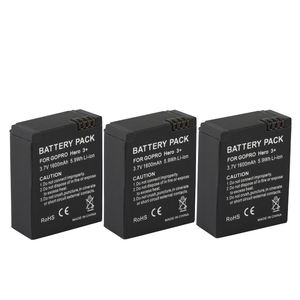 ชุดแบตเตอรี่ AHDBT-301แบบชาร์จไฟได้ JHTC 1600mAh สำหรับเปลี่ยนกล้องแอคชั่น3/3ฮีโร่ - Product Image 5