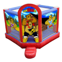 Personnaliser le trampoline gonflable Kids Jumper Bounce House avec bannière à vendre