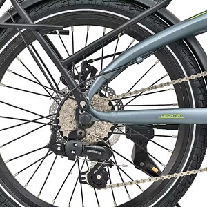 Nouveau vélo électrique pliable léger 2025 avec <span class=keywords><strong>moteur</strong></span> <span class=keywords><strong>Bafang</strong></span> sans balais et batterie lithium intégrée - Product Image 4