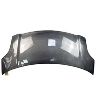 Capot moteur en fibre de carbone style OEM pour kit carrosserie Toyota Yaris 2008-2013
