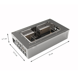 Kim loại rõ ràng Nắp nhân Đạo Chuột bẫy dễ dàng sử dụng động vật gặm nhấm trạm mồi hộp Chuột - Product Image 2