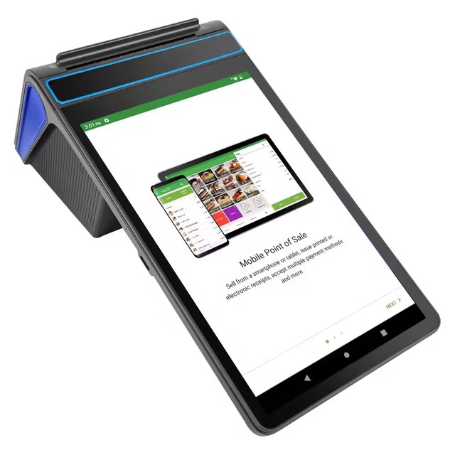Mobile 8 Inch Restaurant Ordering Device Wifi Bt Connectivity Lottery Ticket Counting Android Wireless Handheld Pos Machine