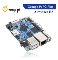 Orange Pi PC Plus, ordinateur monocarte, 1 Go de RAM, 8 Go EMMC, Allwinner H3 Quad-core, 4K WiFi, certifié CE/FCC, Android 4.4, Ubuntu, Debian