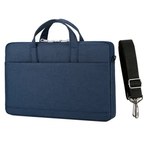 Hot Sale Business Men Maleta Logotipo Personalizado Impermeável Poliéster Laptop Bags Para Computadores em Estoque com entrega rápida