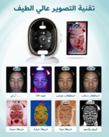 Analyseur de peau facial portable 36MP avec IA, analyse cutanée 3D, 10 images spectrales HD, écran tactile USB, fonctionnement hors ligne pour