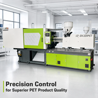 Machine de moulage par injection horizontale automatique électrique à grande vitesse 220PET pour la production de bouteilles de boissons de qualité alimentaire