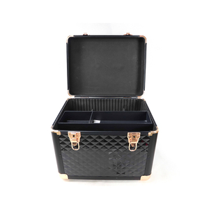 Boîtier en aluminium Portable boîte de toilettage de stockage de cheval Durable étui de toilettage de cheval en aluminium pour Kits d'outils de nettoyage de beauté de cheval - Product Image 6