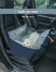 Cama de Lujo para Perros y Gatos, Impermeable, de Doble Cara, para Asiento de Coche, Tapete para Mascotas, Extraíble, Lavable, 100% Algodón, Embalaje en Cartón, para Viajes - Product Image 2