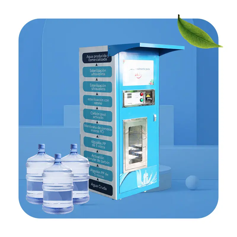 400GPD sistema di osmosi inversa Ro distributore automatico purificato di acqua di depurazione delle acque distributore automatico