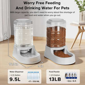 Dispensador de Agua Automático para Perros y Gatos, Sin Electricidad, de Acero Inoxidable, para Uso en Interiores, 5L, con Agua Corriente, Artículos para Mascotas - Product Image 3