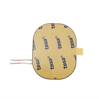 Module de bobine de charge sans fil spirale haute performance RX TX avec blindage en ferrite souple pour coque de smartphone, écouteurs TWS et montre connectée (récepteur)