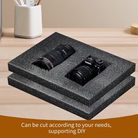 Boîte d'expédition antistatique en carton et mousse avec étiquette sécurisée pour ordinateurs portables, électroniques, drones, appareils photo et outils