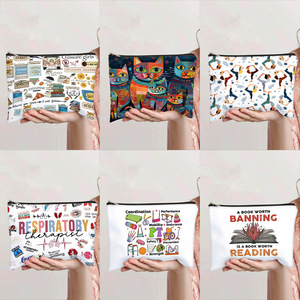 Bolsa <span class=keywords><strong>de</strong></span> Cosméticos Portátil <span class=keywords><strong>de</strong></span> Moda para Mujer, con Diseño <span class=keywords><strong>de</strong></span> Letras 'Just a Girl', Bolsa <span class=keywords><strong>de</strong></span> Maquillaje con Cierre, para Regalo <span class=keywords><strong>de</strong></span> Cumpleaños - Product Image 2