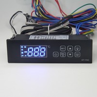 Termostato Multifuncional para Refrigerador KT-70C, Controla 5 Funciones: Enfriamiento + Descongelación + Ventilador + Iluminación + Desempañado (Sensor de Puerta Opcional)