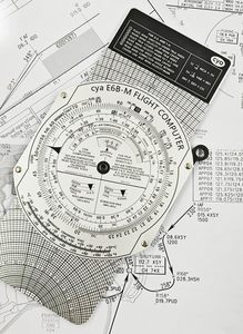DF E6B-M Suministros de Dibujo Técnico, Reglas, Herramientas de Navegación para Estudiantes, Suministros de Aviación, Herramienta de Guía Gráfica Deslizante para Mapas, Computadora de Vuelo - Product Image 2