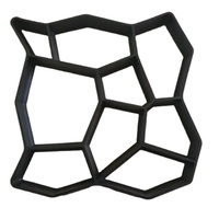Haute qualité extérieur route pavage en plastique sol brique carrelage ciment béton moule en plastique pavé timbre béton bloc moules