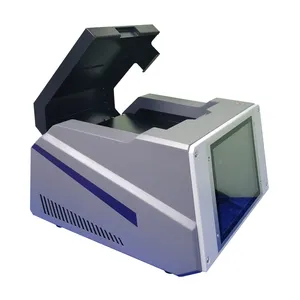 Masaüstü XRF taşınabilir Metal analizörü banka altın test cihazları XRF analizörü