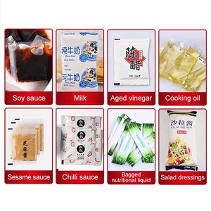 10-1000ML Commercial Vertical Liquid Paste Film Pouch Cream Honey Oil Water <b>Ketchup</b> Sauce Back Sealing Packaging Filling Machine - Product Image 6