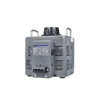 TDGC2 Series Single Phase AC Contact Type Pure Copper Coil Electric Voltage Regulator Variac Transformer With Axle Design