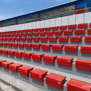 Asiento de silla de estadio de moldeo por soplado de HDPE, asiento de esquina hueco, asientos de blanqueador telescópico para blanqueadores deportivos - Product Image 1