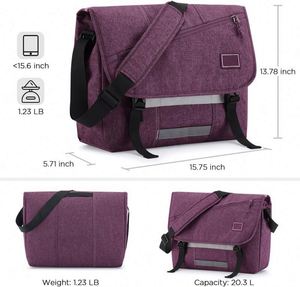 Bolso Bandolera para Portátil de 15.6 Pulgadas, Marca BSCI, para Hombre y Mujer - Product Image 4